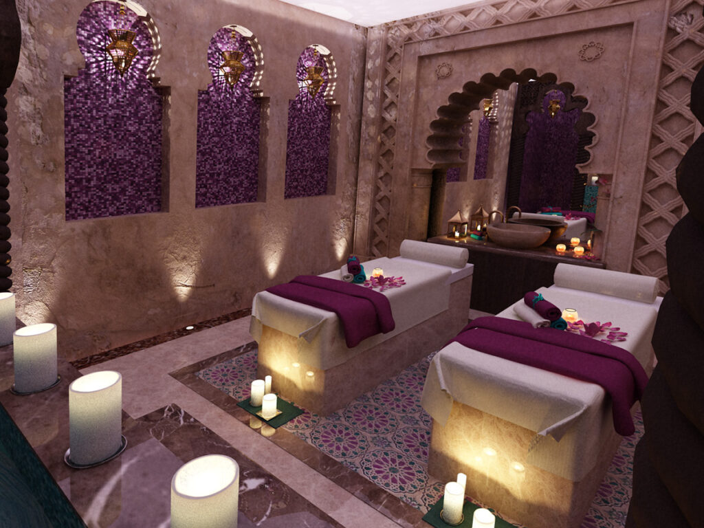 Luxury Moroccan Bath in Abu Dhabi